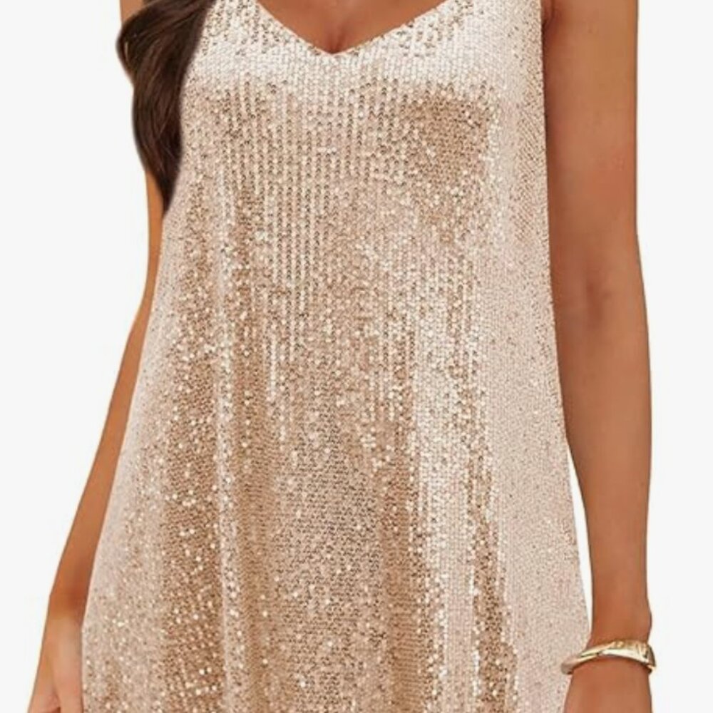 Women's Sparkly/Sequin Mini Dress - NWT, size XL